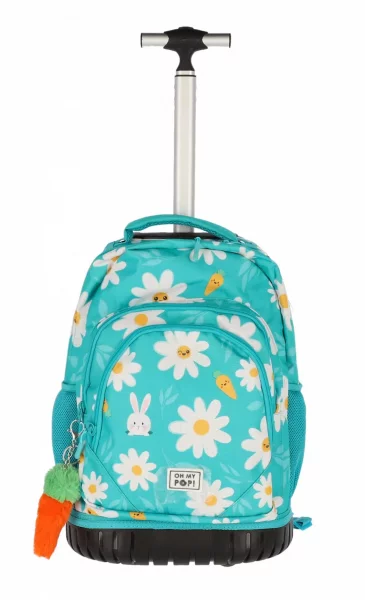 Ghiozdan Troller Oh My Pop! FAN GTS Blooming 47x32x25cm